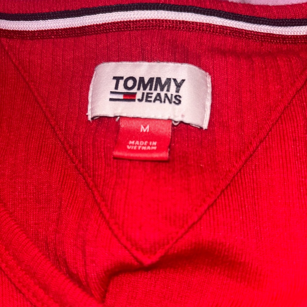 Tommy Hilfiger Vibrant Red Women's Sweatshirt